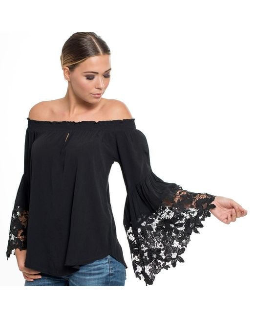 Muche Et Muchette White Jolie Off The Shoulder Top