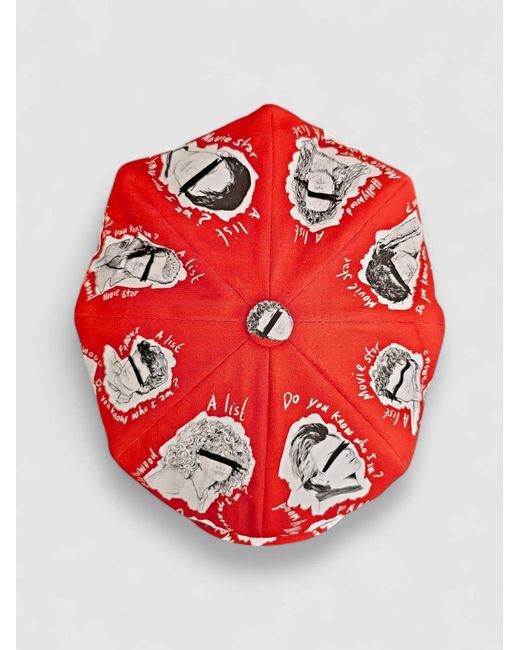 Mister Miller - Master Hatter Red Leigh Francis X Mister Miller Oversized Bakerboy Cap for men