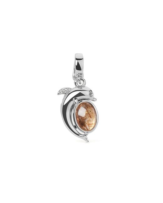 Freqnc Atelier White Mini Dolphin Charm