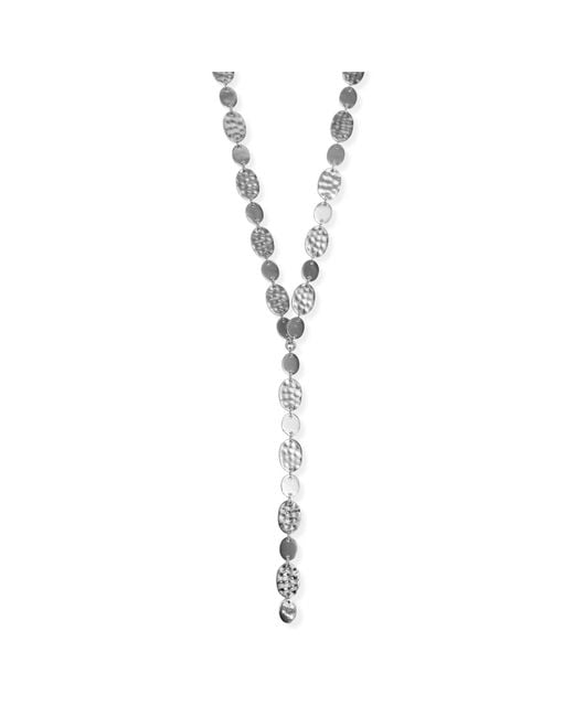 Argento Vivo Metallic Brisa Lariat