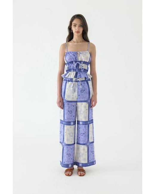 We Are Kindred Blue Celeste Top