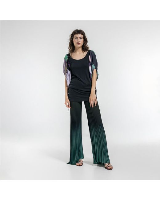ARTISTA Blue Ivy Shape Long Top