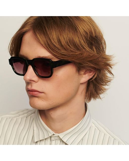 A.Kjærbede Green Halo Marble Transparent for men