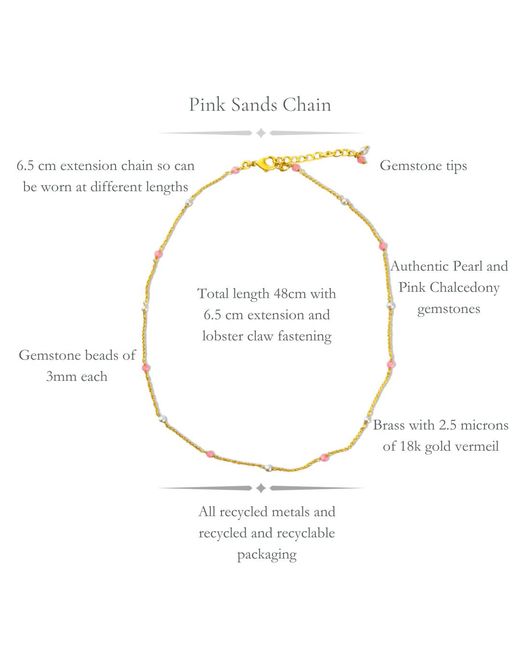 GEM BAZAAR Metallic Sands Chain