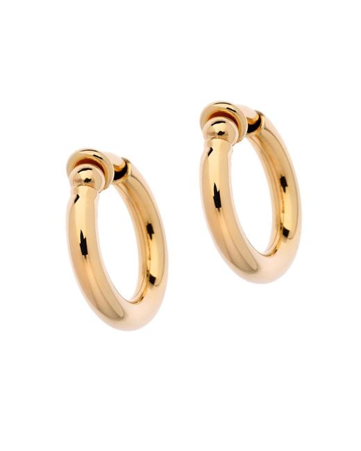 Emma Holland Jewellery Metallic Mini Hoop Clip Earrings