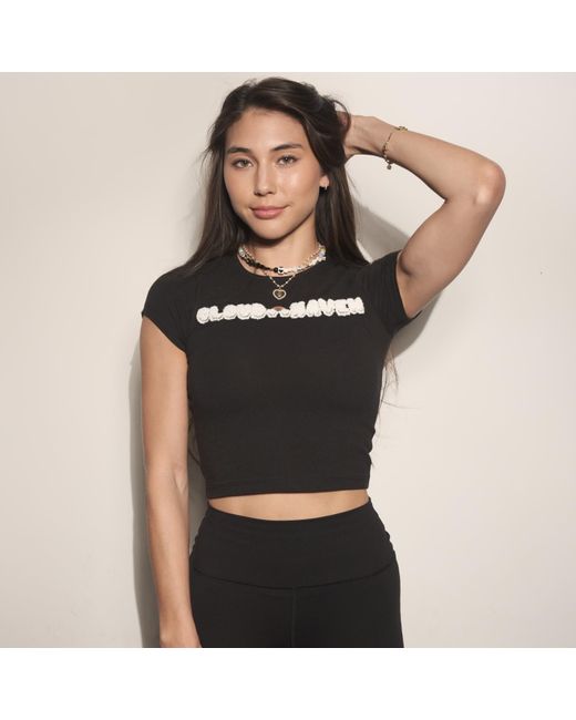 Cloud Haven Blue Baby Tee