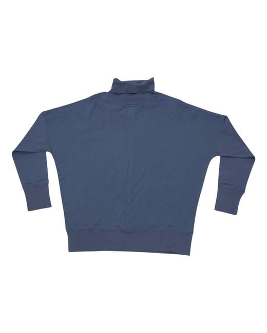 Bradford Row Blue The Don Dolman Turtleneck for men