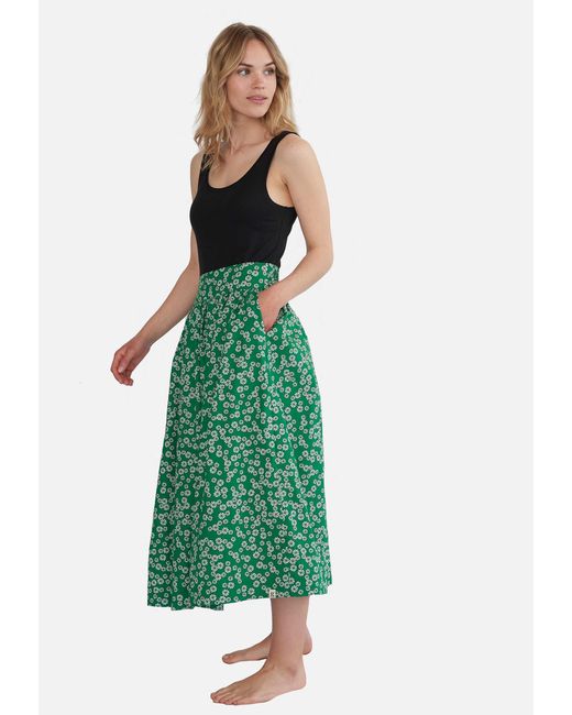 GROBUND Green Mette Skirt