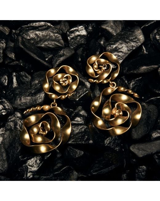 Zeworks Metallic Loli Burma Earrings
