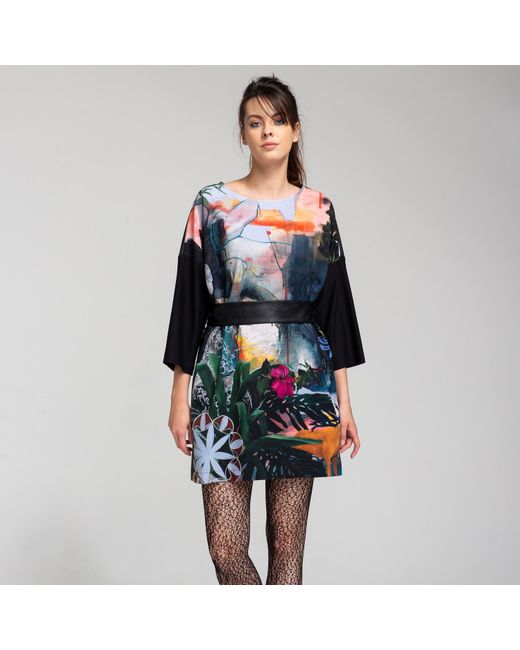 ARTISTA Blue Mood Forest Dress