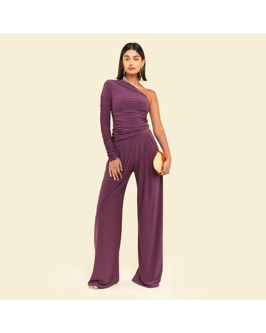 Celestine & Mae Purple Nepeta Co-Ord Set
