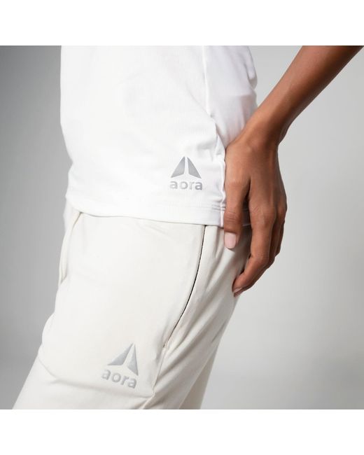 Aora Athletics White Daily Tank Top