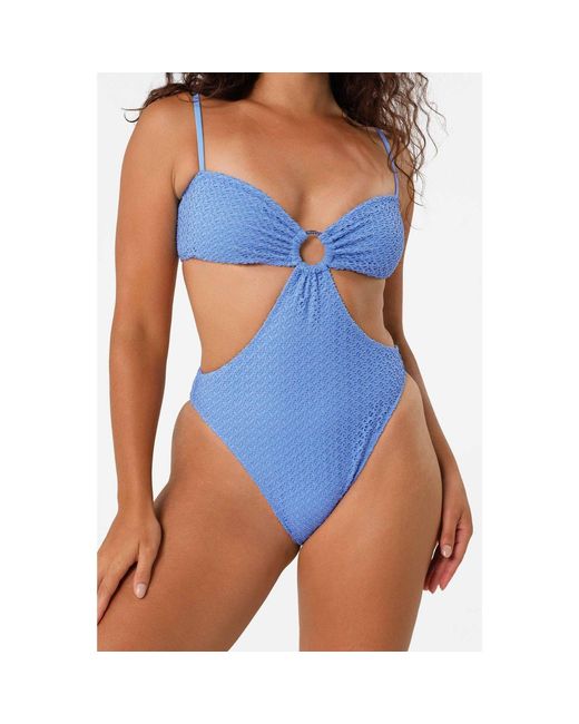 Blackbough Swim Blue Raya One Piece Oceania Crochet
