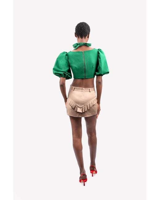 GUILLAUME ALEXANDRE Pink Karen Mini Skirt