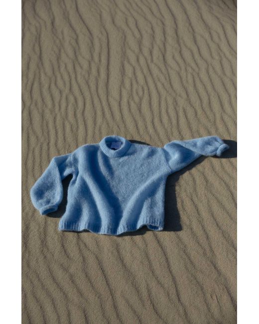 SALANIDA Blue Melody Mohair Jumper Sky