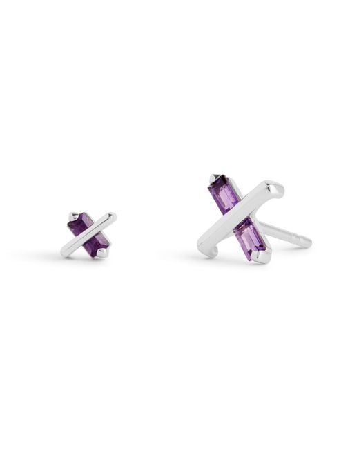 Kasun Pink Butterfly Kiss Earrings
