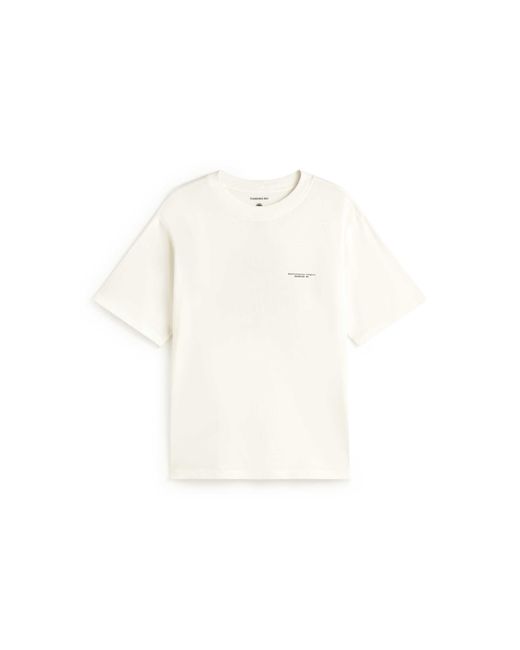 Thinking Mu White Figa Eric Oversize T-Shirt for men