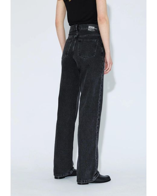 Dr. Denim White Echo High Straight
