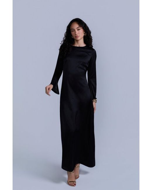 long sleeve rave dress Lavender Purple Mesh Long Sleeve Lace-Up Open-Front Asymmetrical Dress