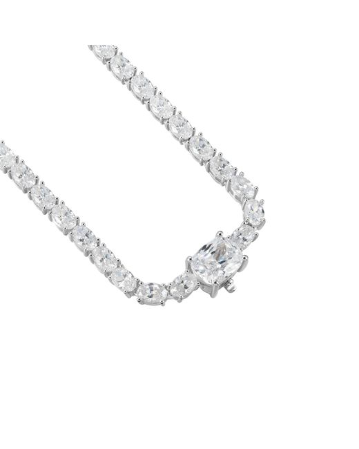 Arte Madrid White Whisper Of Love Tennis Necklace & Head Chain