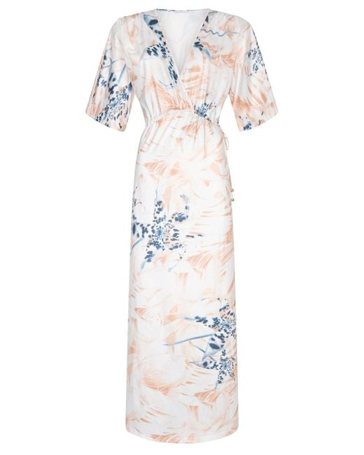 Chic by Lirette White Kimono Dress Lotus Contadora