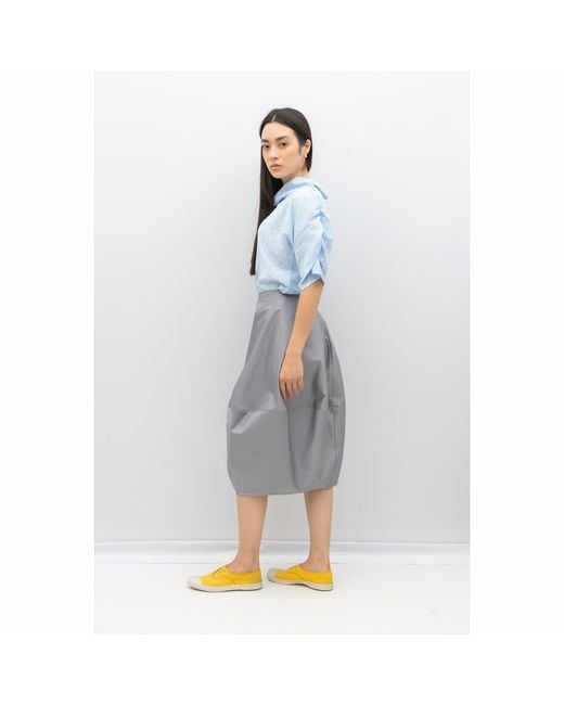 Bianca Popp Gray Sinus Skirt