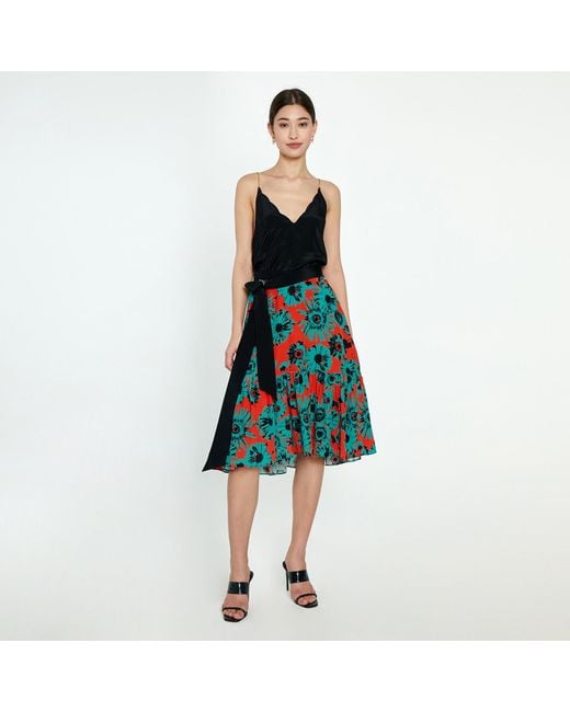 Emma Wallace Blue Kath Skirt