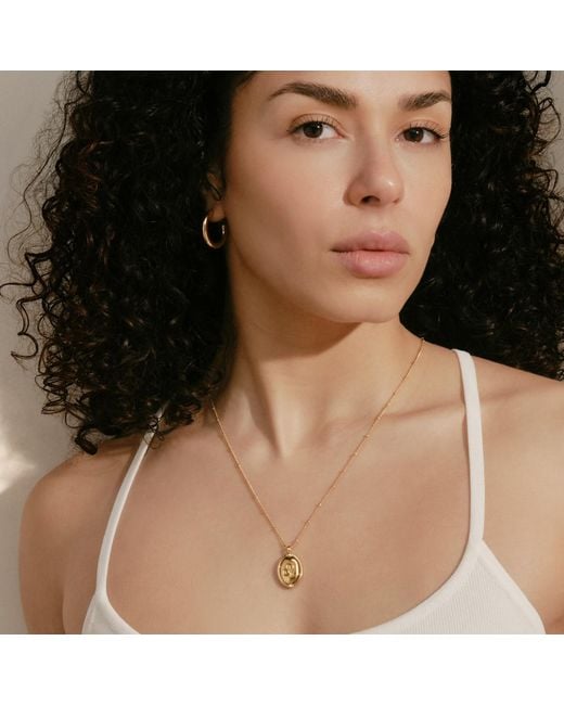 Emma Holland Jewellery Metallic Libra & Opal Crystal Spinner Necklace