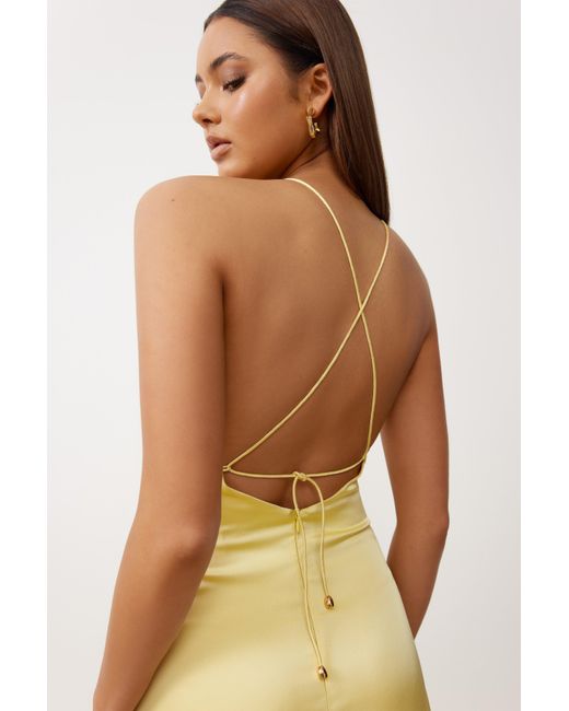 Studio Lexi Yellow Bali Dress