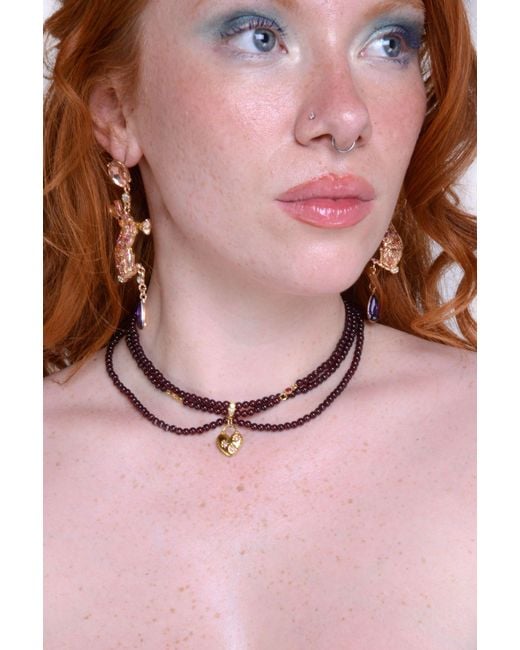 Natalia Petruch Blue Maurice Necklace