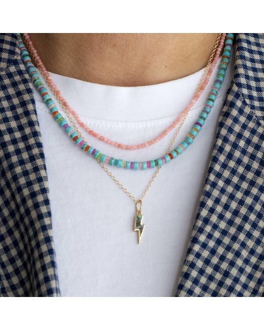 Kris Nations Blue Opal Necklace