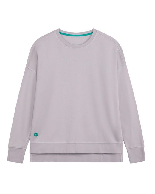 Lounge Blue Longline Sweatshirt Bright