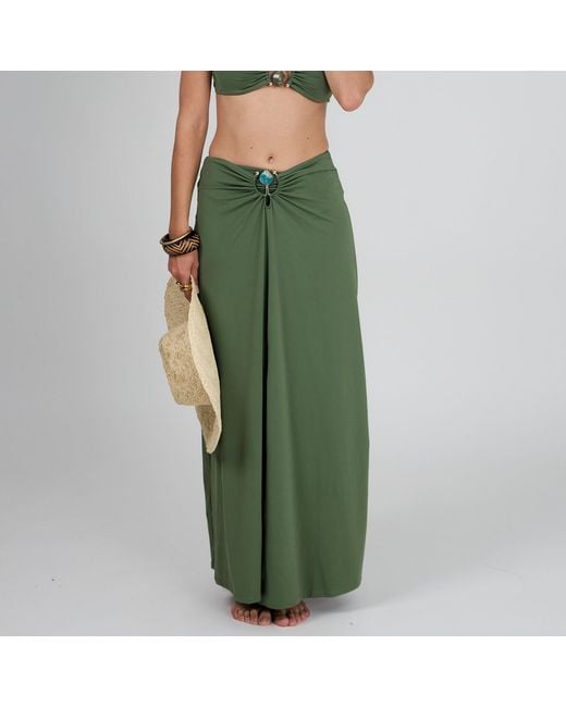Aulala Paris Green The Muse Drape – Jade