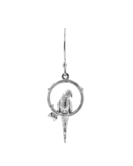 Lee Renee Metallic Parakeet Earring – Small, Upright