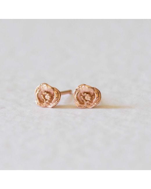 Lee Renee Metallic Poppy Earrings