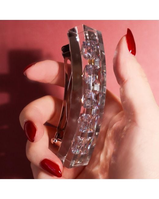 Iostudio Metallic Jewelry Barrette Idea