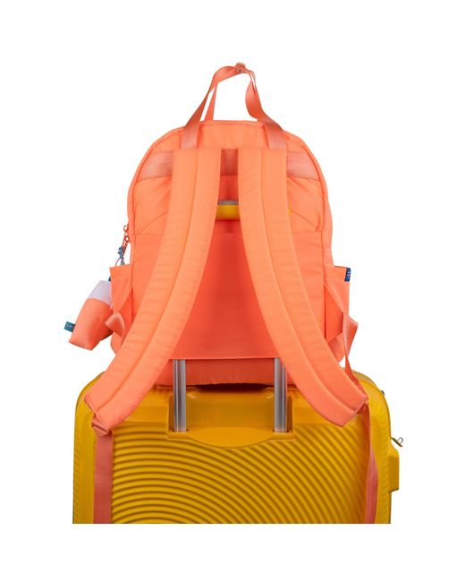 Mokuyobi Orange Coral Atlas Backpack