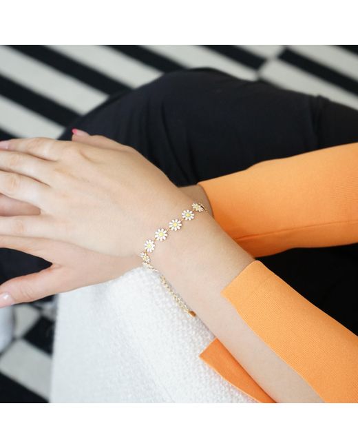 Smilla Brav Metallic Bracelet Daisy