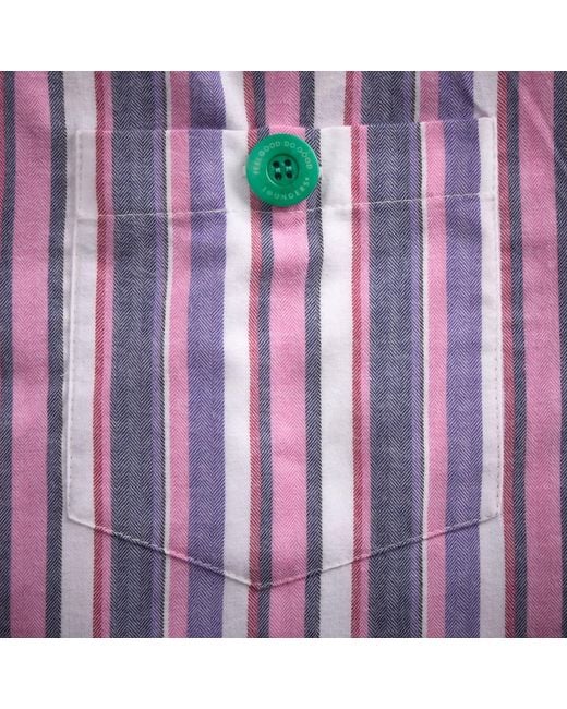 Lounge Purple Vaquita Organic Brushed Cotton Lounge Shorts for men