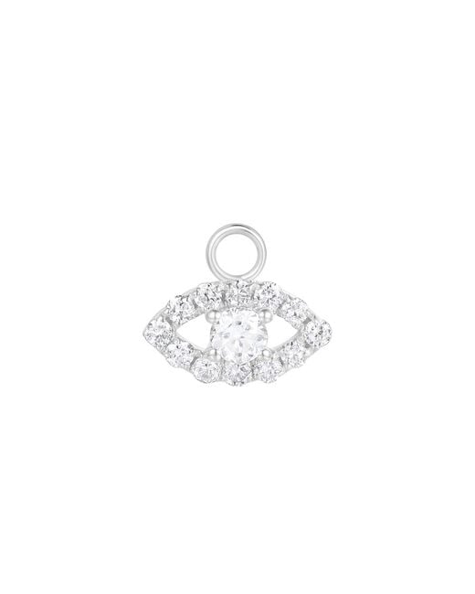 Dyamka White Eye Charm