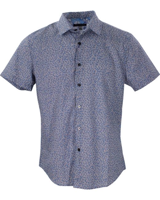 Lords of Harlech Scott Small Petals Blue for men
