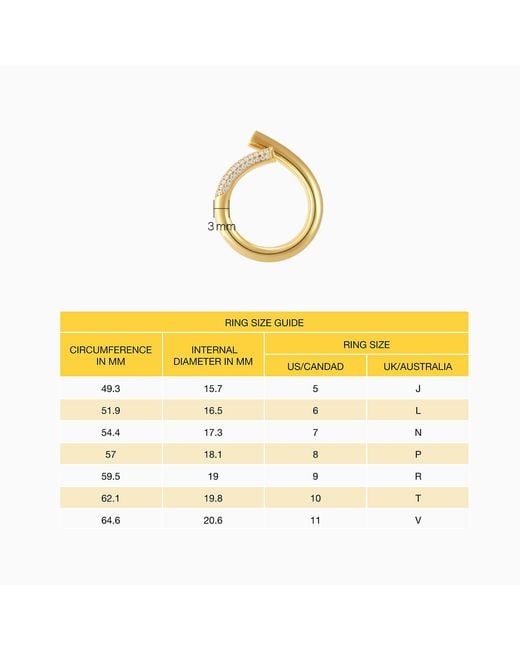 Meulien Metallic Open Twist Waterdrop Ring