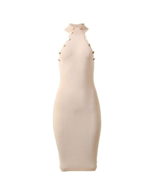 Catnip and Seaweed White Neutrals The Shell Midi Dress
