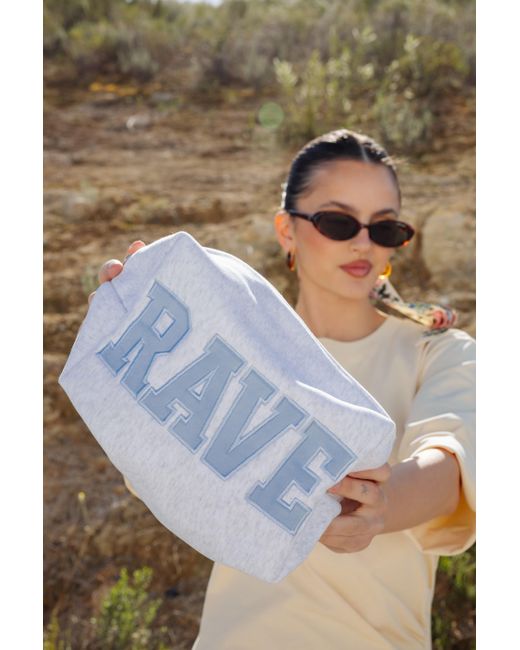 Rave on Trend Gray Rave Pouch