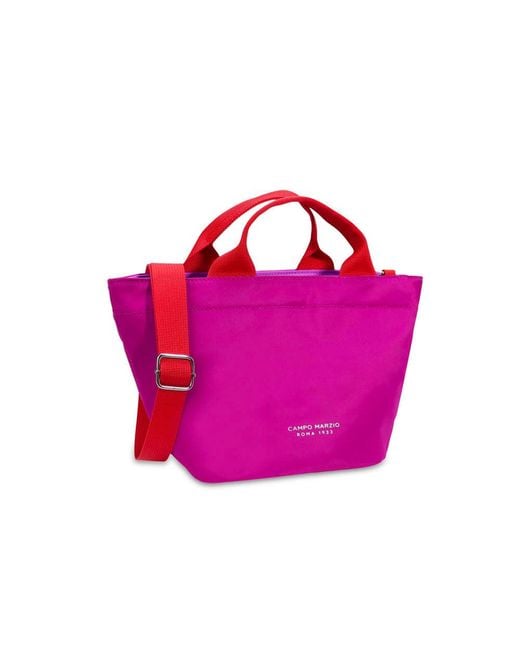 CAMPO MARZIO Roma 1933 Purple Lipari Handbag