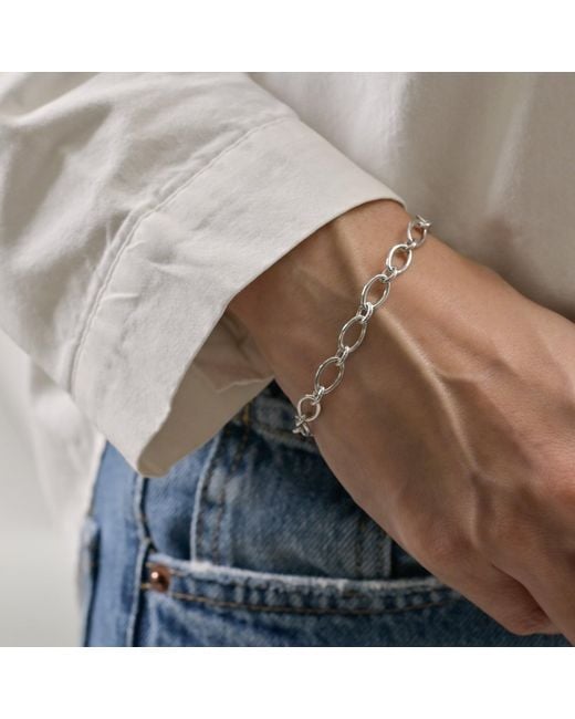 Onia Metallic Citrus Chain Bracelet