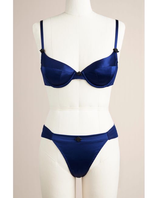 Scarlett Gasque Blue Dorothy Thong