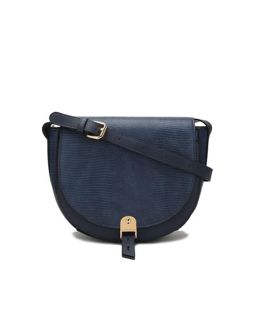 Mkf Collection - J'omor Blue Adalyn Embossed Crossbody Bag