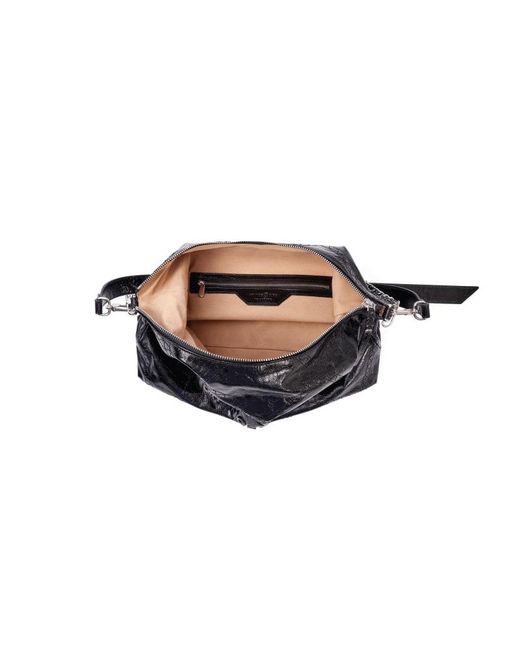 Orange Cube Black Metropolitan Crossbody Bag
