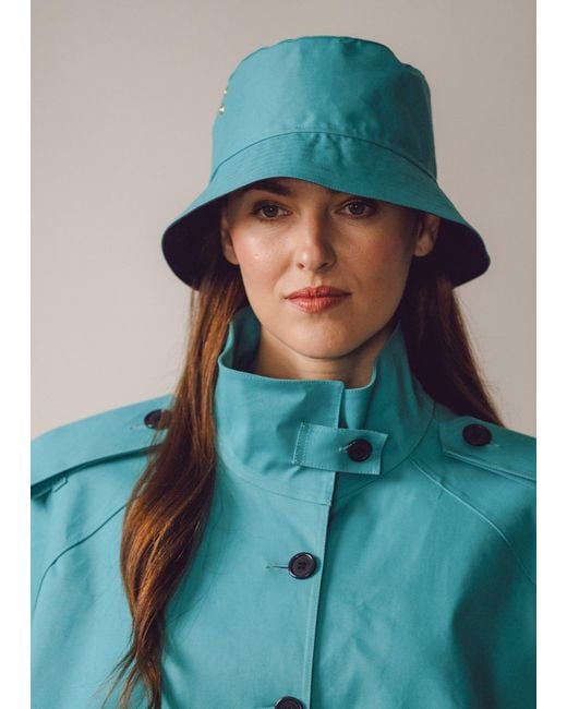 BEIRA Blue Rosa Light Waterproof Bucket Hat